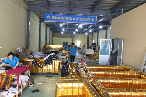 XƯỞNG GIA CÔNG SẢN XUẤT SOFA Ở BÌNH DƯƠNG
