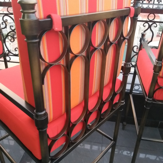 nệm ghế ngoài trời