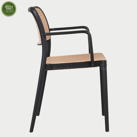 GHẾ NHỰA ĐÚC GIẢ MÂY ST3052