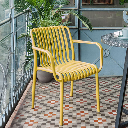 GHẾ NHỰA ĐÚC TAY VỊN ST3046